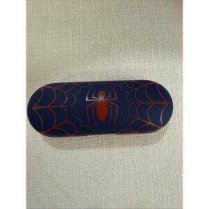Marvel Spider-Man Eyeglass Hard Case Glasses Storage Used Clamshell